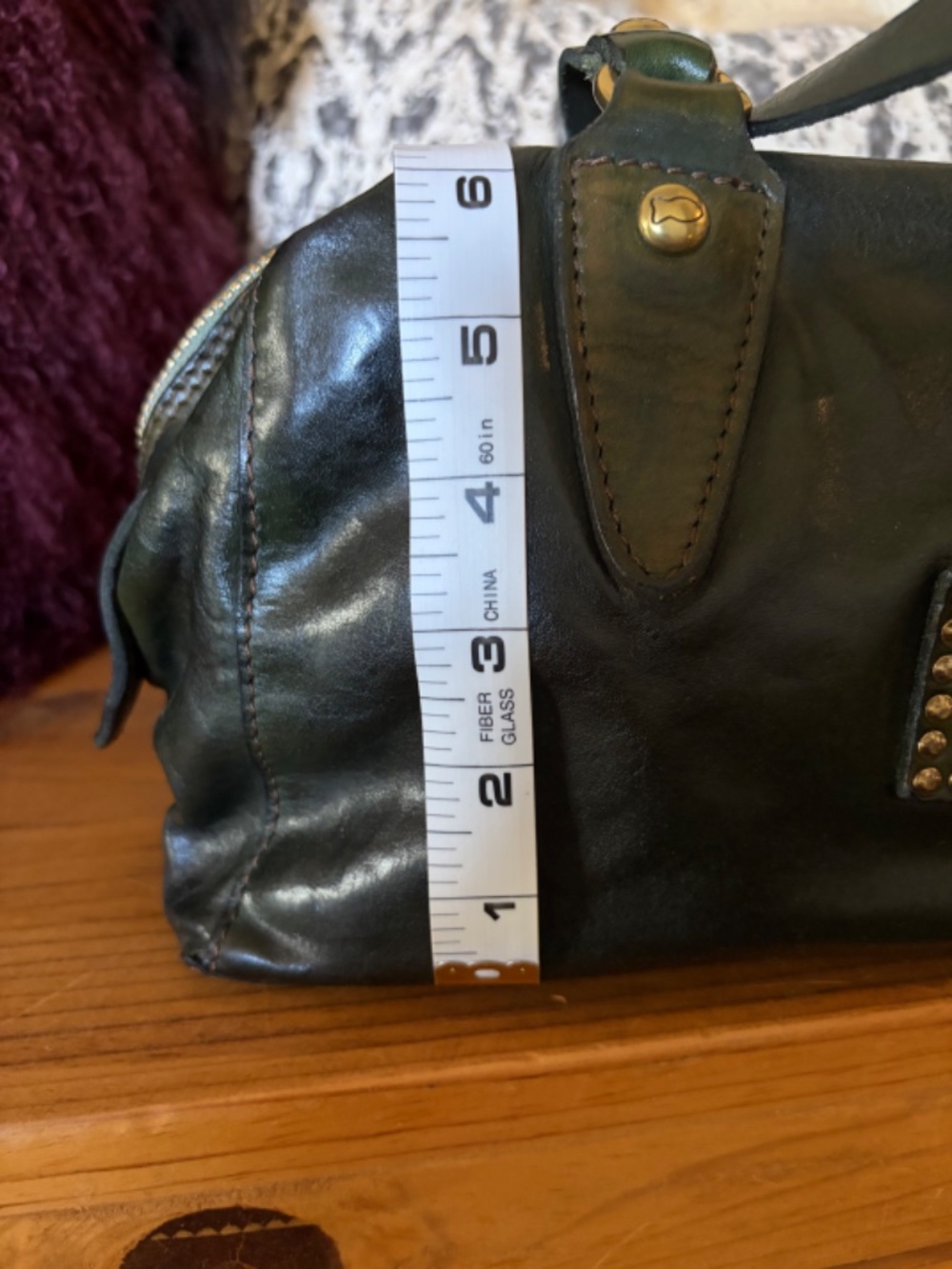 Campomaggi Handbag Bottle Green - Picture 10 of 11